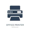 office printer icon in trendy design style. office printer icon isolated on white background. office printer vector icon simple Royalty Free Stock Photo