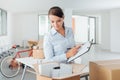 Office relocation checklist Royalty Free Stock Photo