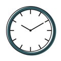 Office Round Classic Clock Icon, Clock Face