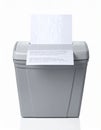 Office Shredder for Document Security Royalty Free Stock Photo