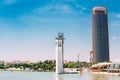 Office skyscraper is highest building in Seville Royalty Free Stock Photo