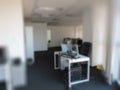 Empty Office space interior, gray colors environment.