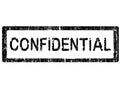 Office Stamp - CONFIDENTIAL Royalty Free Stock Photo