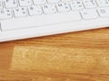 office table with computer keyboard