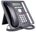 Office telephone set isolated Royalty Free Stock Photo