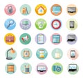 Office and time management icon set