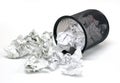 Office wastebasket 2 Royalty Free Stock Photo