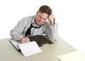 Office Worker - Concentration Royalty Free Stock Photo