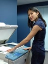 Office Worker Xerox Royalty Free Stock Photo