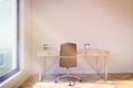 Office with workspace toning Royalty Free Stock Photo