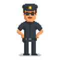 Officer pixel art