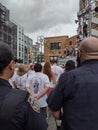 Police Protection At The Feast of Our Lady of Mount Carmel, Brooklyn, NY, USA