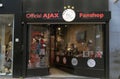 The Official Ajax Football Fan Shop At The Kalverstraat Amsterdam The Netherlands 2018