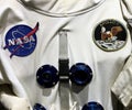 Official NASA astronaut Apollo 11 spacesuit Royalty Free Stock Photo