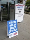 Official Ballot Drop Box in Washington DC