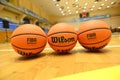 Official basketball balls Wilson of the match of Ukraine super league