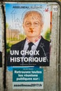 Official campaign posters of Francois Asselineau, political part