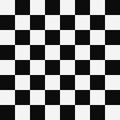 Official chess board black and white square background - Vector