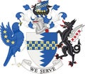 Coat of arms of the BOROUGH OF WANDSWORTH, LONDON