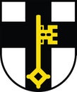 Coat of arms of DORSTEN, GERMANY Royalty Free Stock Photo