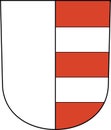 Coat of arms of Uster, Switzerland Royalty Free Stock Photo