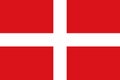 The official current flag of Sovereign Military Order of Malta . State flag of Order of Malta. Illustration