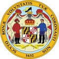 Great seal of the state of Maryland, USA