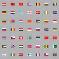 Official European Flags collection