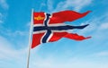 official flag of Inspector General of the Royal Norwegian Air Fo