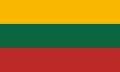 The Official flag of Lithuania