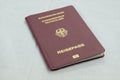 German Passport with White Background