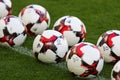 Official match balls of FIFA World Cup 2018 Royalty Free Stock Photo