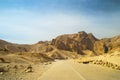 The Valley of the Kings at Luxor in Egypt Royalty Free Stock Photo