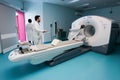 Official opening of the first CT imaging PET-CT scanner