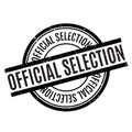 Official Selection rubber stamp