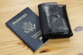 Official US Passport with Wallet