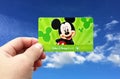 Official USA Orlando Disney World tickets Royalty Free Stock Photo