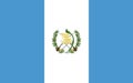 Official vector flag of Guatemala