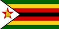 Official vector flag of Zimbabwe