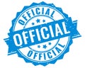Official vector seal Royalty Free Stock Photo
