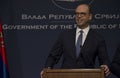 Official visit of Italian Foreign Minister Angelino Alfano to Serbia