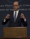 Official visit of Italian Foreign Minister Angelino Alfano to Serbia