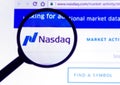 The official website of the American NASDAQ