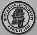 Southaven Mississippi State Seal Black