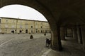 Offida, historic town in Ascoli Piceno province, Marches Royalty Free Stock Photo