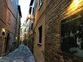 Offida town in Marche region, Italy. Art, history and tourism