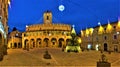 Offida town in Marche region, Italy. Art, history and tourism.