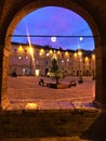 Offida town in Marche region, Italy. Art, history and tourism