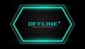 offline esport gaming banner with streamline graphics
