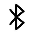 Offline sharing Line Style vector icon which can easily modify or edit
